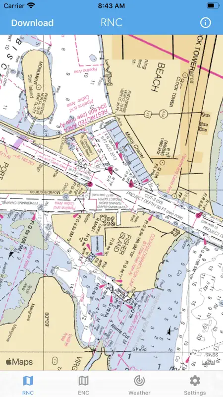 Nautical Charts & Maps screenshot 5 of 9