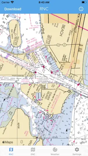 Nautical Charts & Maps iPhone Screenshot 5