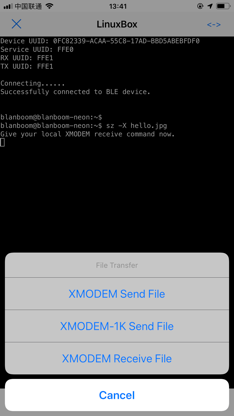 AirTerminal - BLE Terminal screenshot 2