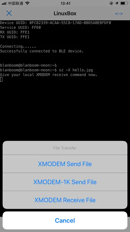 AirTerminal - BLE Terminal screenshot 2 of 6
