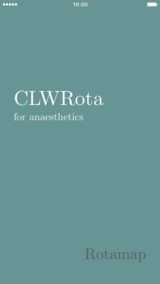 #1. CLWRota (iOS) 由: Rotamap Ltd
