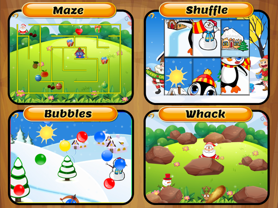 Christmas Games Kids Toy Party iPad app afbeelding 3