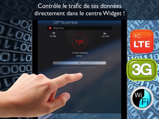 Screenshot #4 pour Widget Données Cellulaires