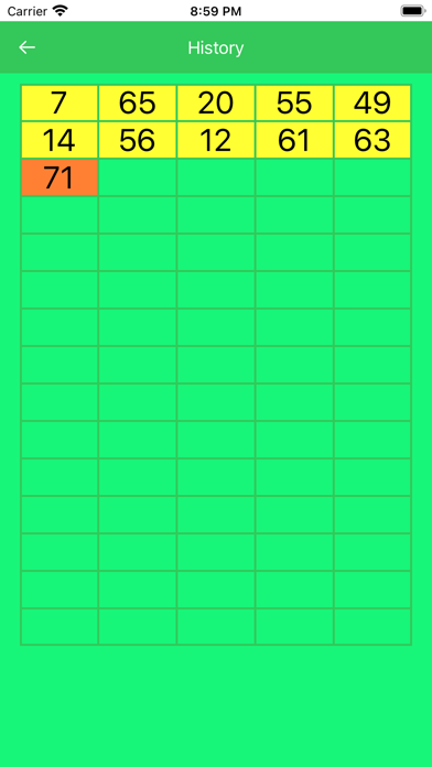 Bingo Machine Screenshot