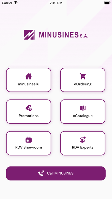 MINUSINES S.A. Screenshot 1 - AppWisp.com