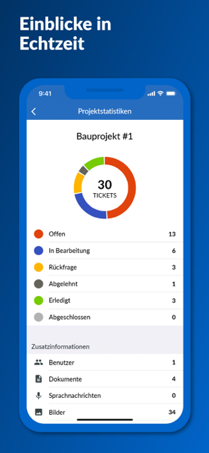 ‎PlanRadar - Die Baustellen App Screenshot