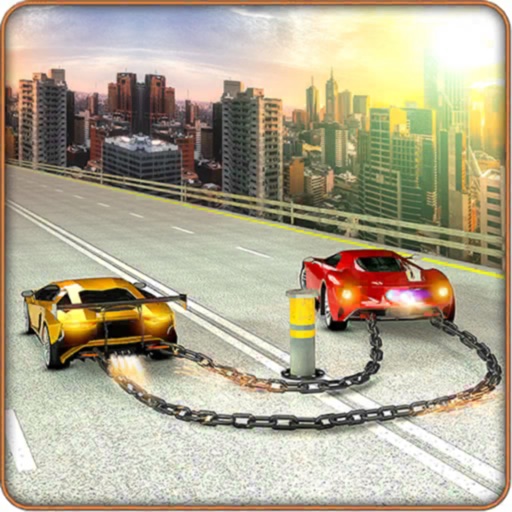 Chained Car Racing Adventure Icon