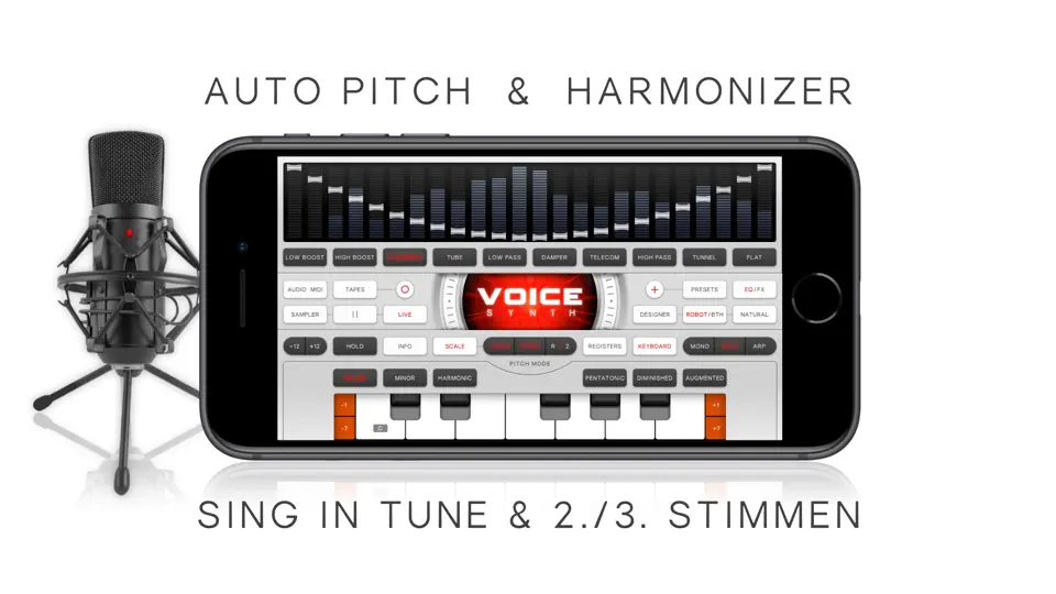 Screenshot von Voice Synth auf dem iPhone 3