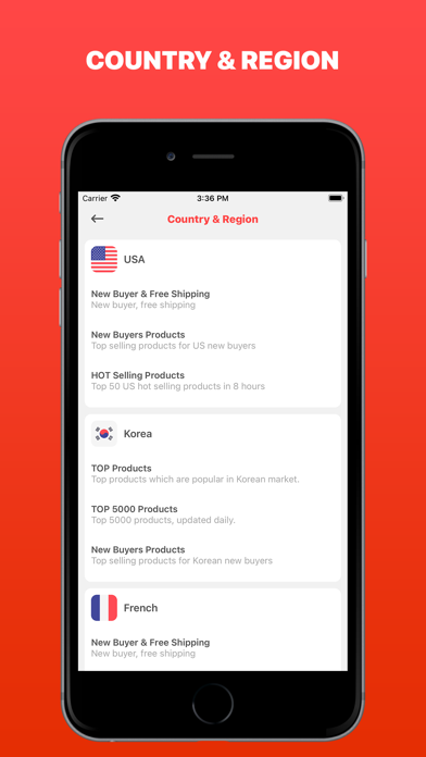 AliTrends - Trending Products Screenshot