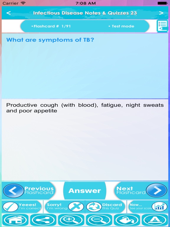 Screenshot #4 for Infectious Disease Exam Review