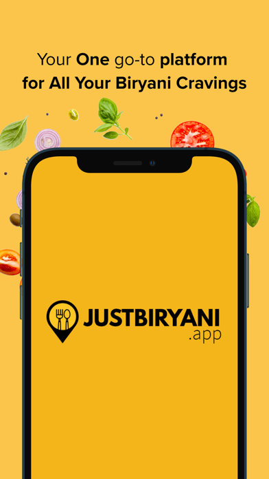 JustBiryani - Food Delivery Screenshot