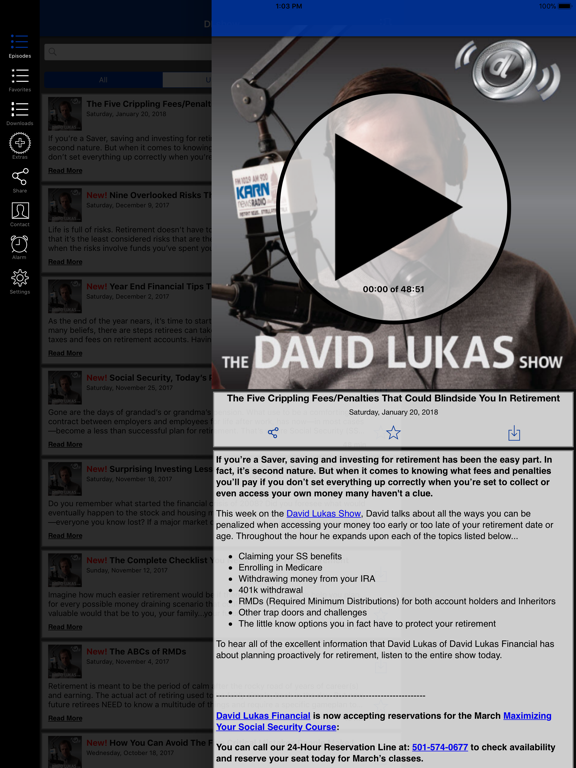 Screenshot #5 pour The Official David Lukas Show