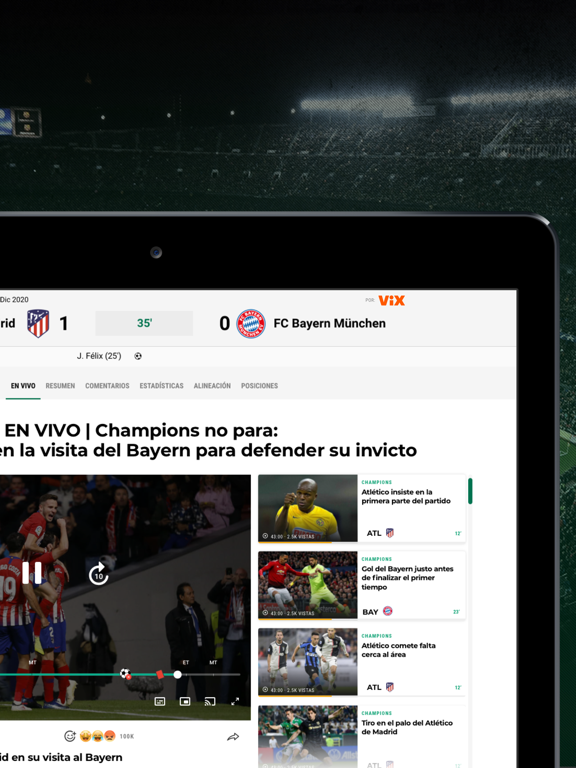 Screenshot #2 for TUDN: TU Deportes Network