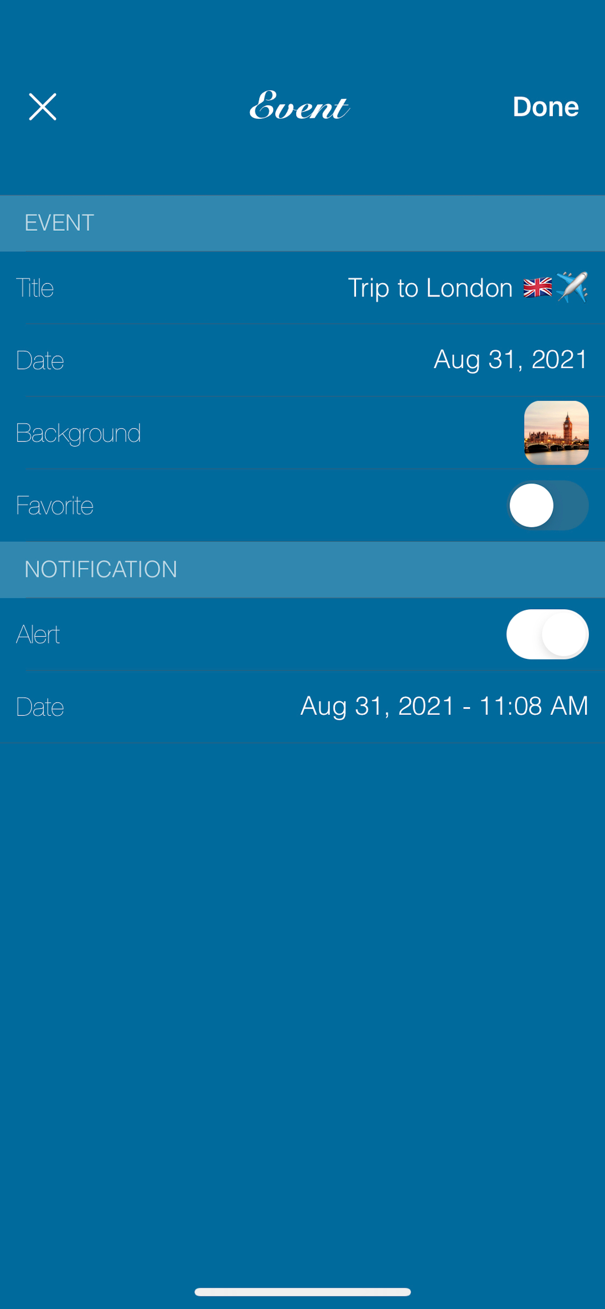 My Big Days - Events Countdown