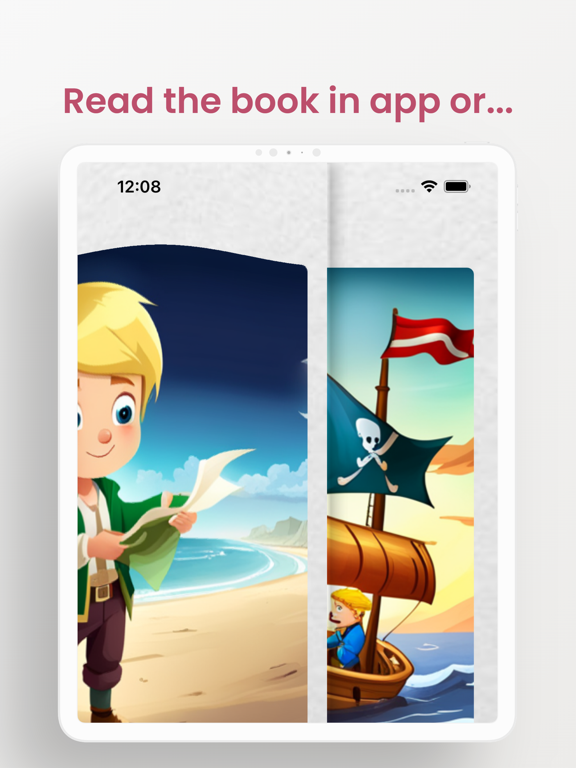 Fairy Tales AI iPad screenshot 3 - Book app