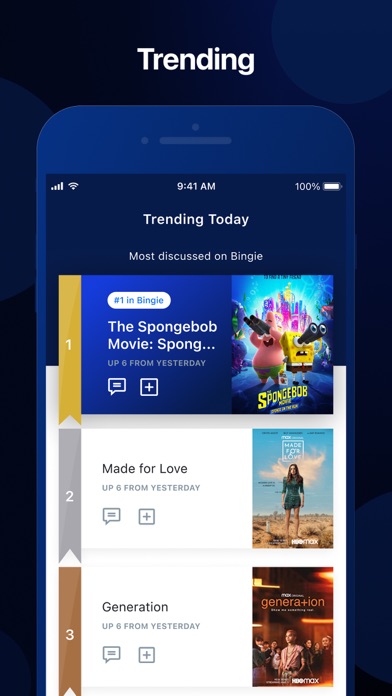 Bingie – Movies & TV Shows Screenshot