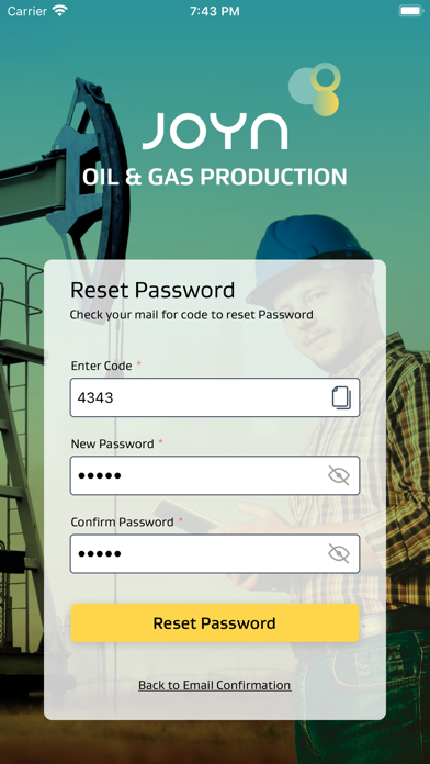 Joyn Oil & Gas Production Screenshot