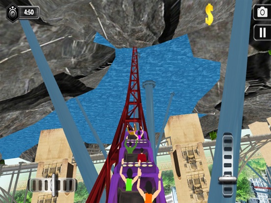 Screenshot #4 pour Roller Coaster Sim