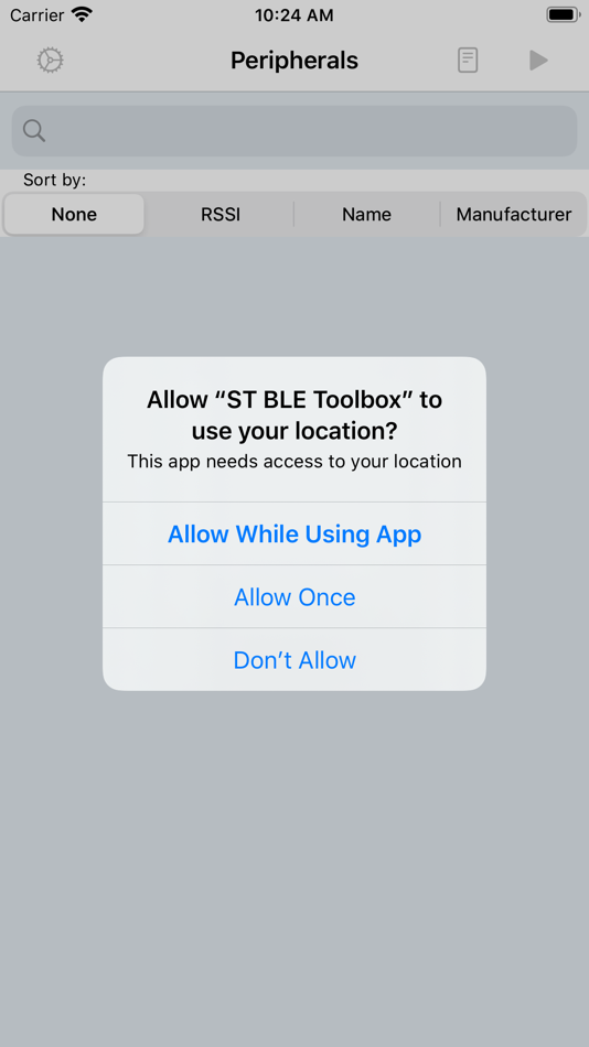 #2. ST BLE Toolbox (iOS) 게시자: STMicroelectronics