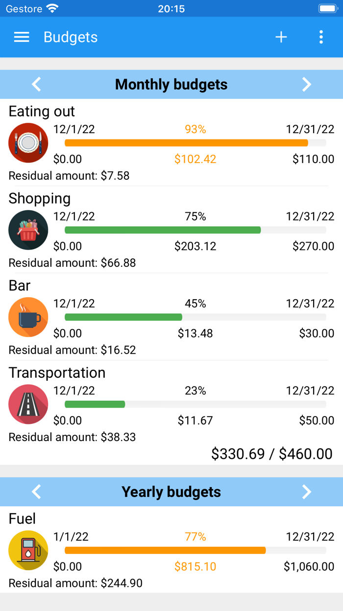 Fast Budget - Expense Manager