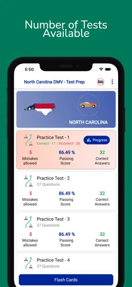 Game screenshot North Carolina DMV Permit Prep hack