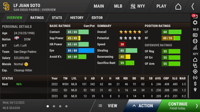 OOTP Baseball Go 24 Screenshot