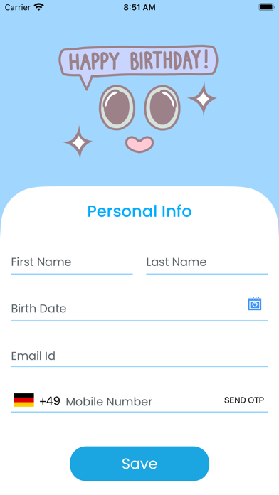 Birthy - Birthday Reminder Screenshot