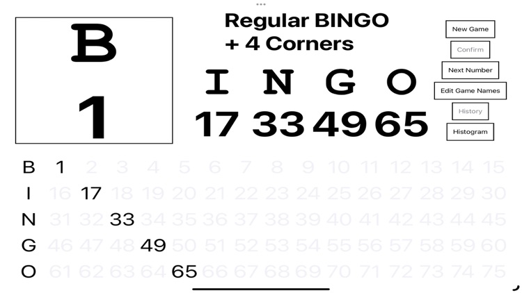 Bingo Number Creator
