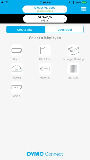 DYMO Connect screenshot 1