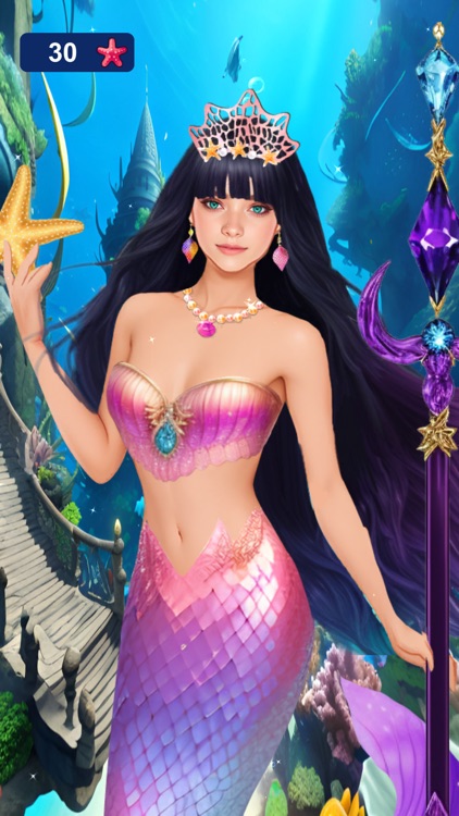 Mermaid Dress Up Game screenshot-5