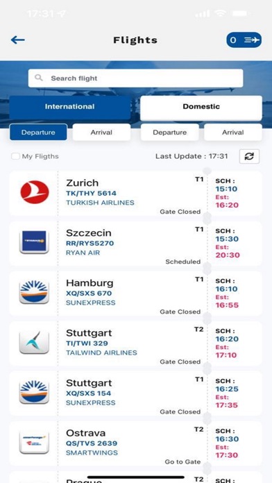 Antalya Airport Screenshot