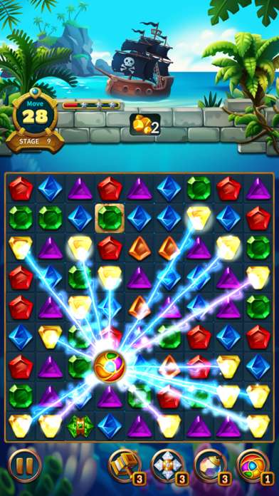 Jewels Fantasy Legend - Match3 Screenshot