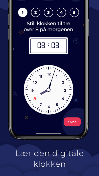 Klokkeappen Screenshot
