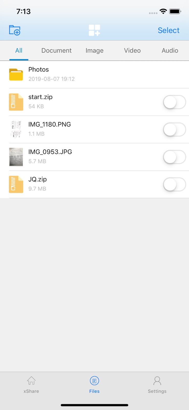 InShare iphone screenshot 3