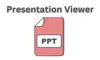 Presentation Viewer for TV problems & troubleshooting and solutions