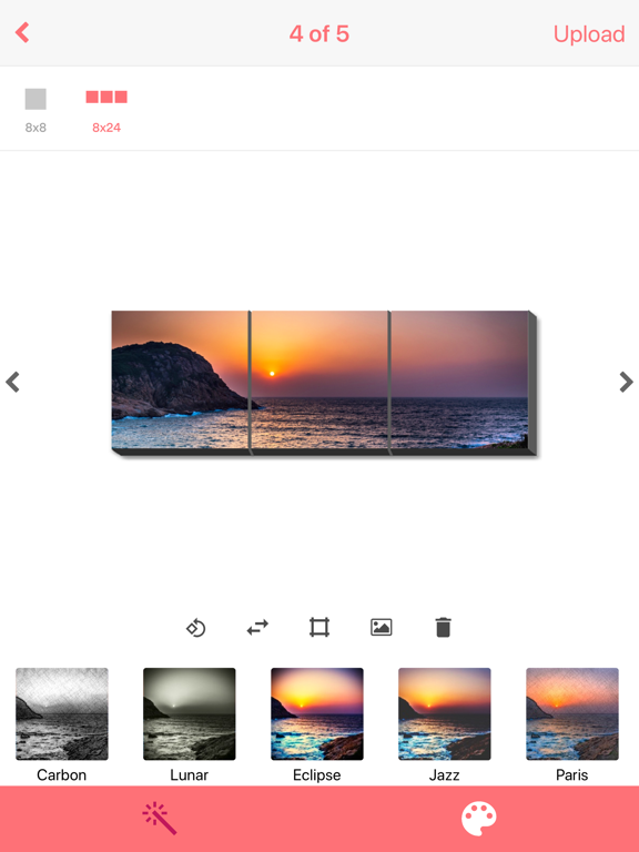 Canvas Prints by Printage® iPad screenshot 9 - Photo & Video app