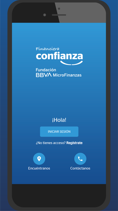 App de Financiera Confianza Screenshot