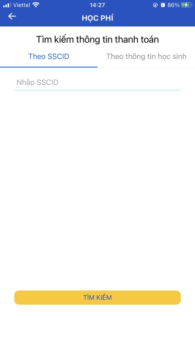 Học phí - SSC Screenshot