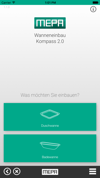 MEPA Service-App Screenshot