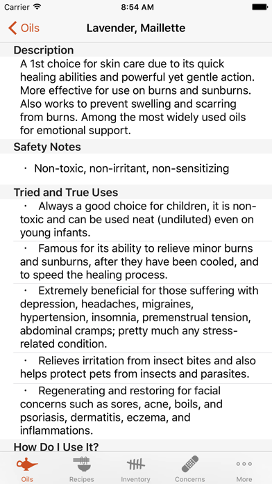 Foundational Aromatherapy Screenshot