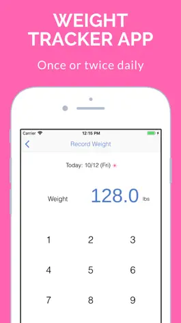 Game screenshot Weight Loss Simple Tracker App mod apk