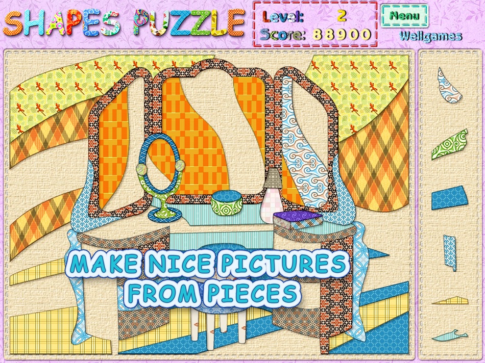 Shapes Puzzle: Jigsaw & Mosaic - 1.12.2 - (iOS)