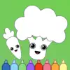 Vegetable Coloring Kid Toddler problems & troubleshooting and solutions