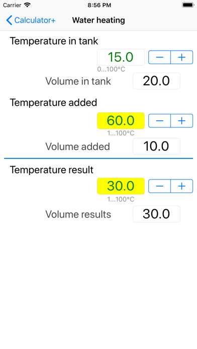 Alcohol Calculator + Screenshot