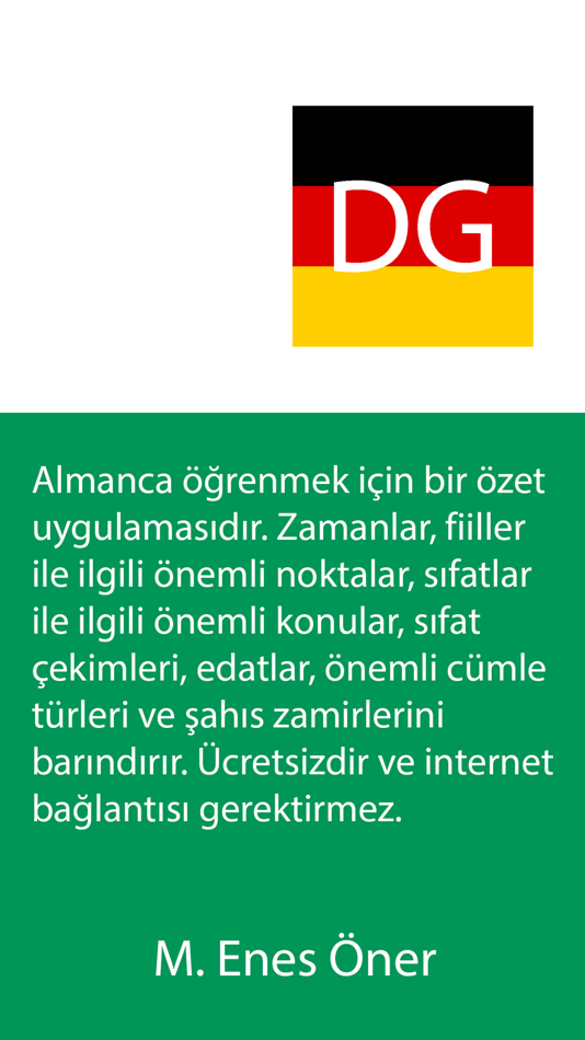 #7. Almanca Gramer (iOS) 由: Muharrem Enes Oner