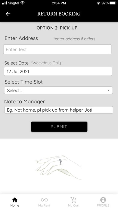 The Sample Line, by eClarity Screenshot