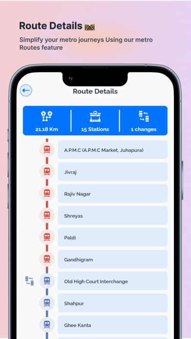 Ahmedabad Metro Screenshot