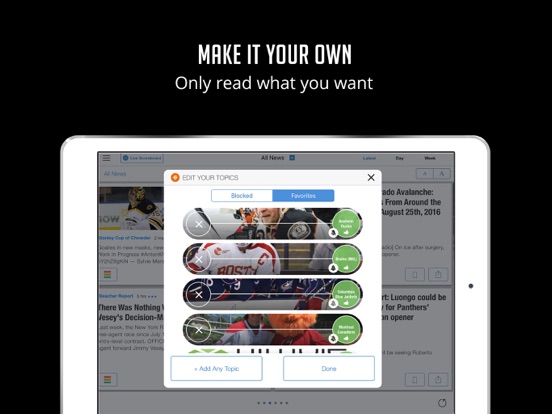 Screenshot #5 pour Hockey News, Scores & Videos