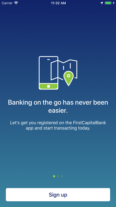 First Capital Bank App Screenshot