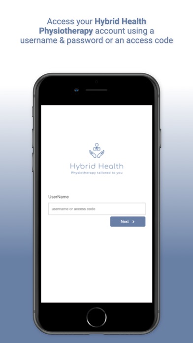 Hybrid Health Physio Screenshot